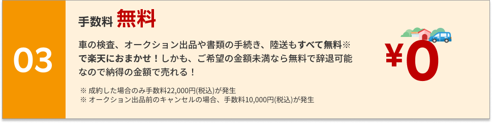 出品手数料無料